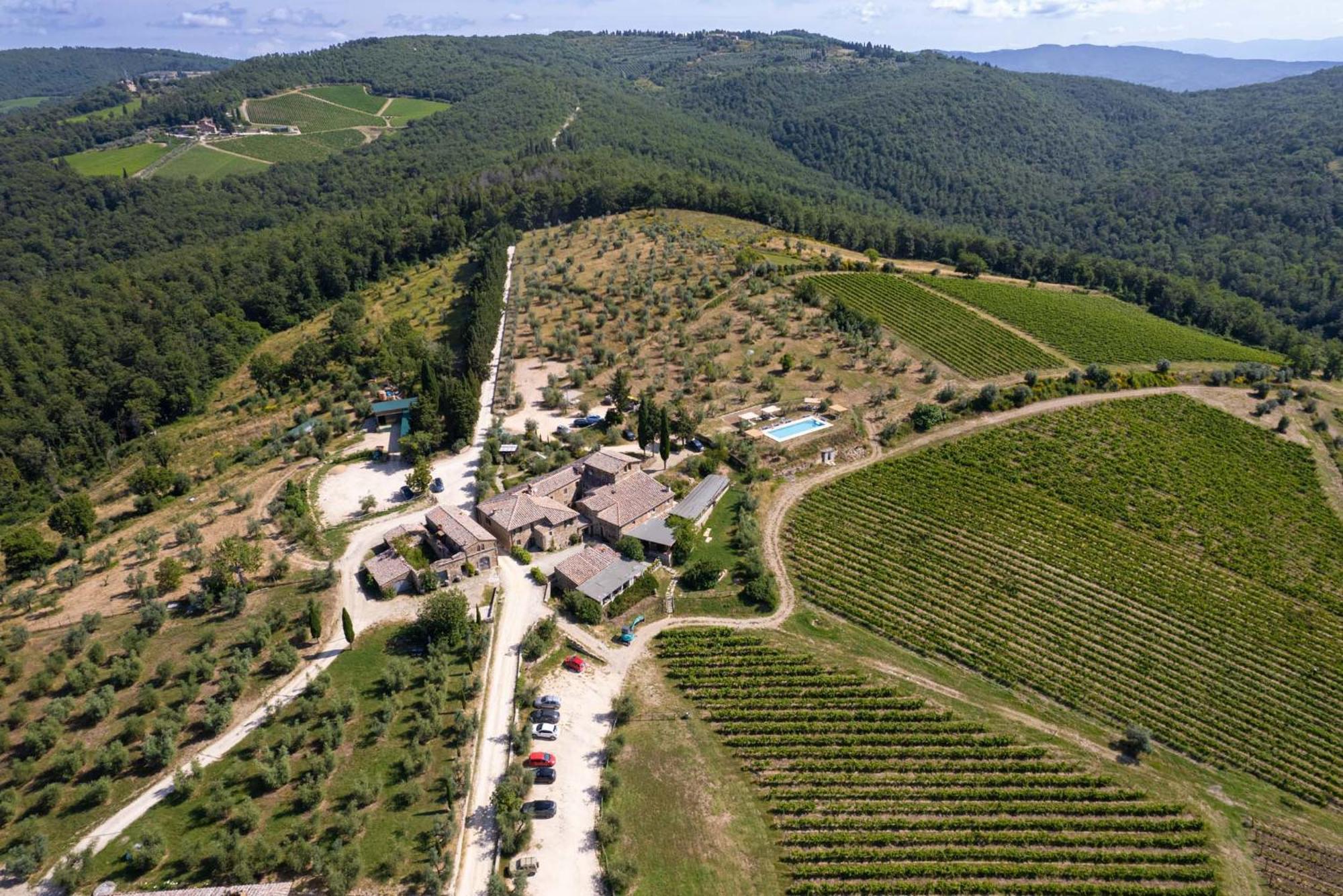 Ferienwohnung Casa Alta Greve in Chianti Exterior foto