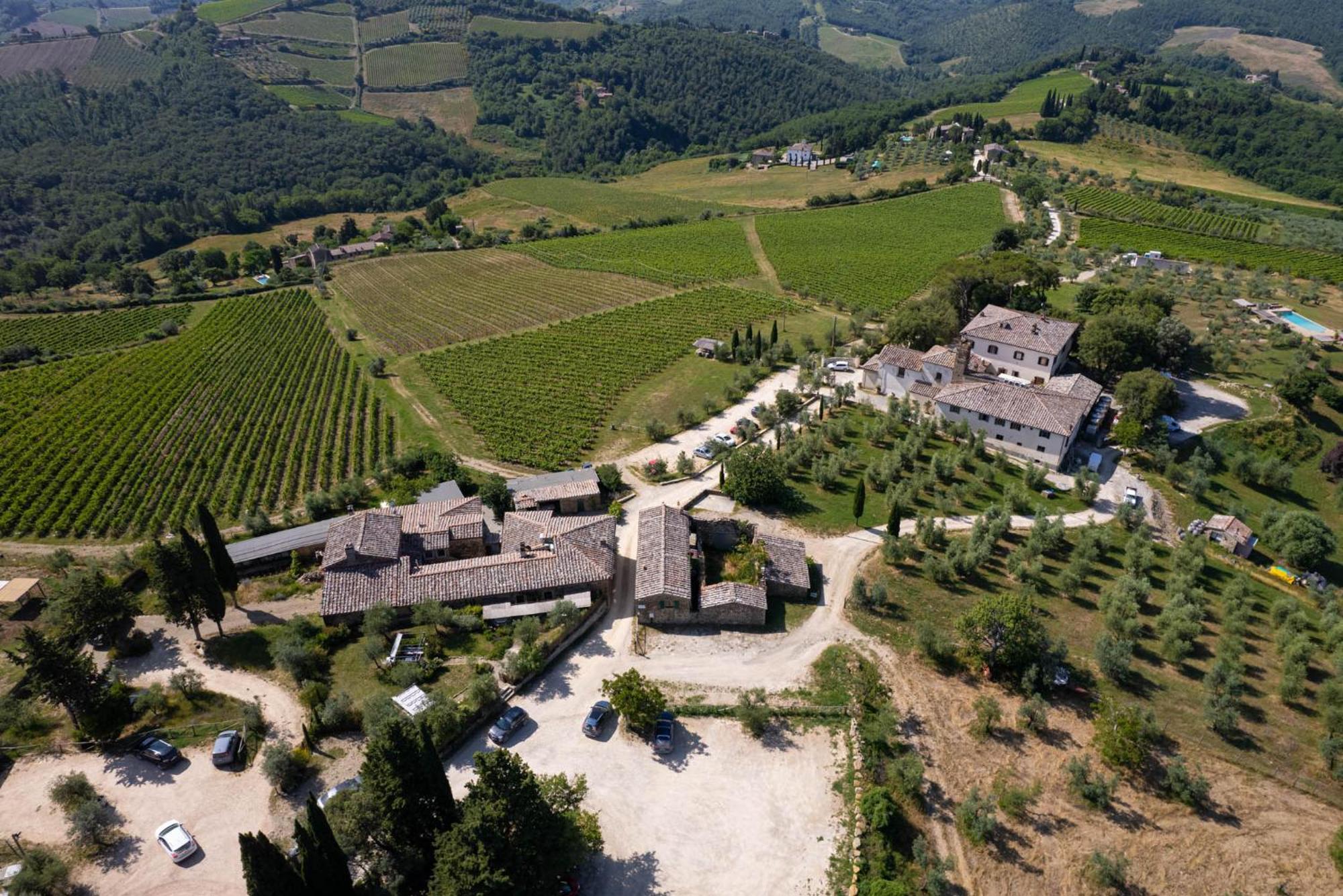 Ferienwohnung Casa Alta Greve in Chianti Exterior foto